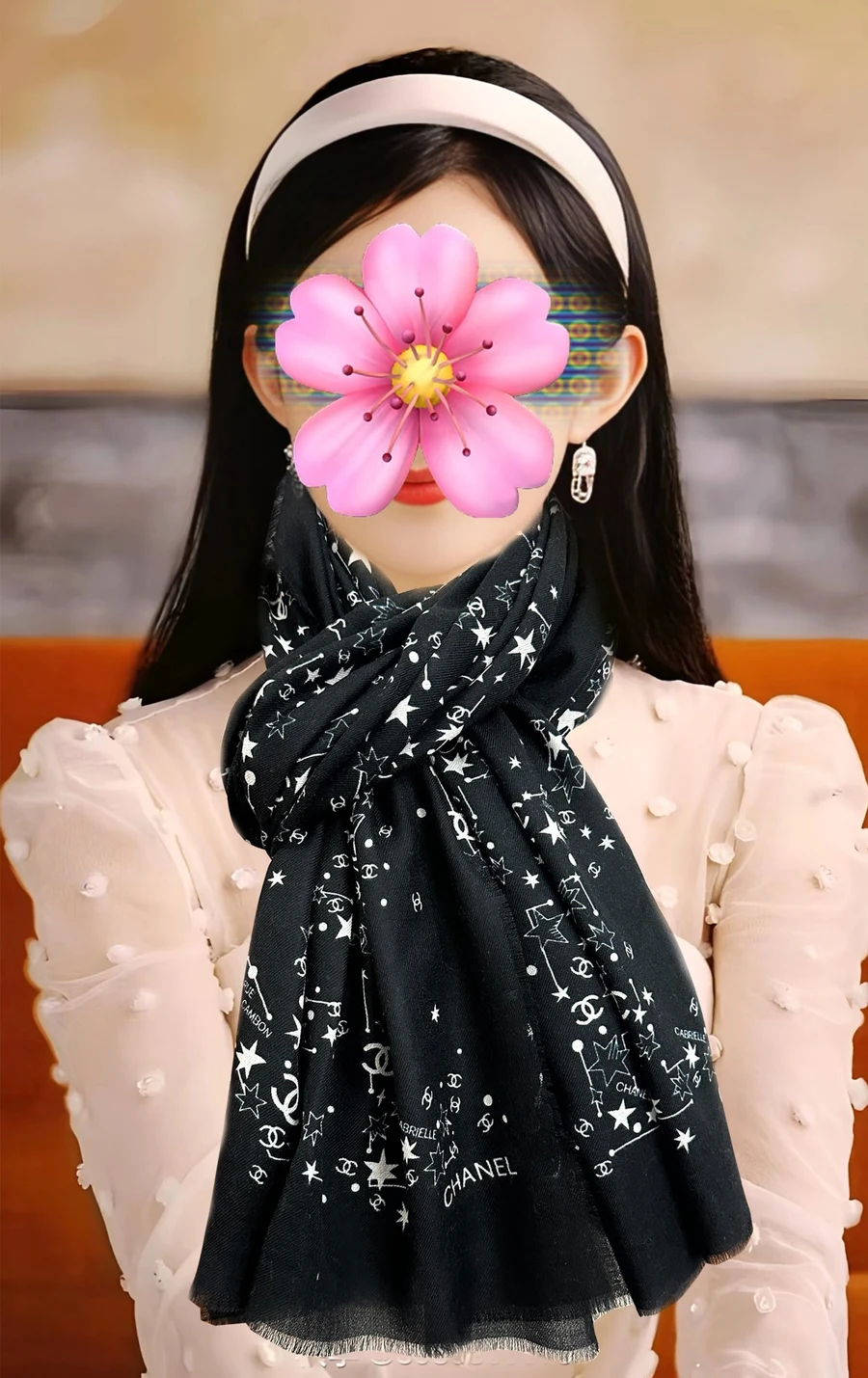 Chanel scarf 0307